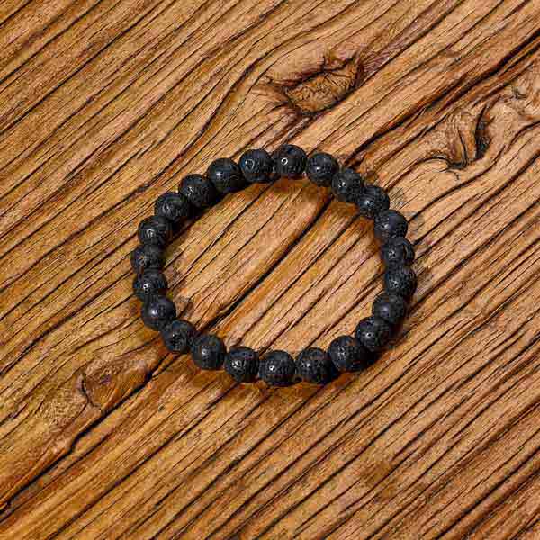 lava stone healing bracelet