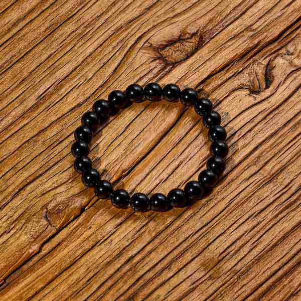 Black Obsidian crystal bracelet