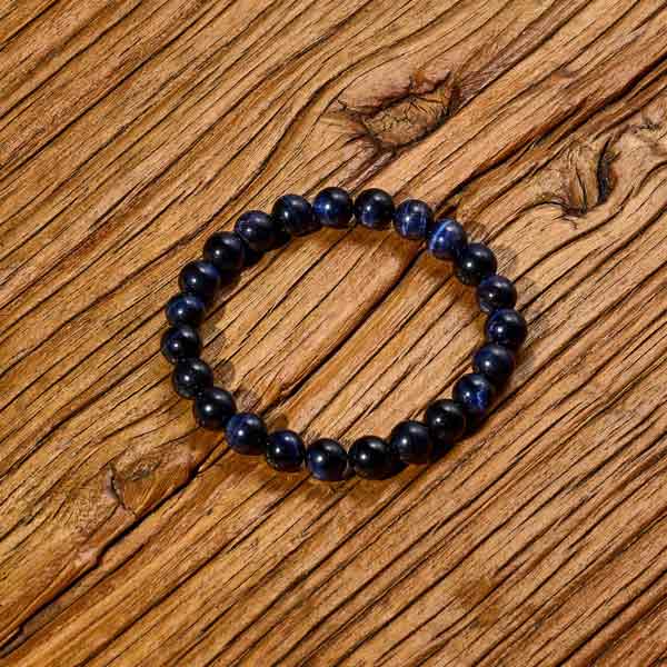 Blue Tiger Eye crystal bracelet