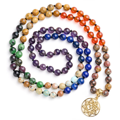 108 Mala Beads Meditation Bracelet