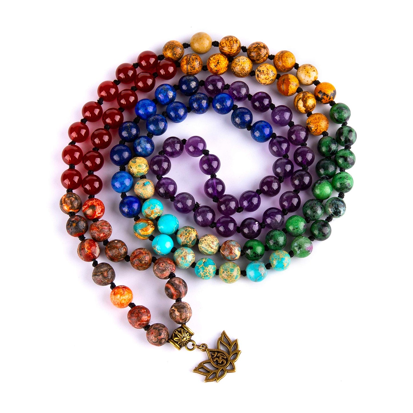 108 Mala Beads Meditation Bracelet