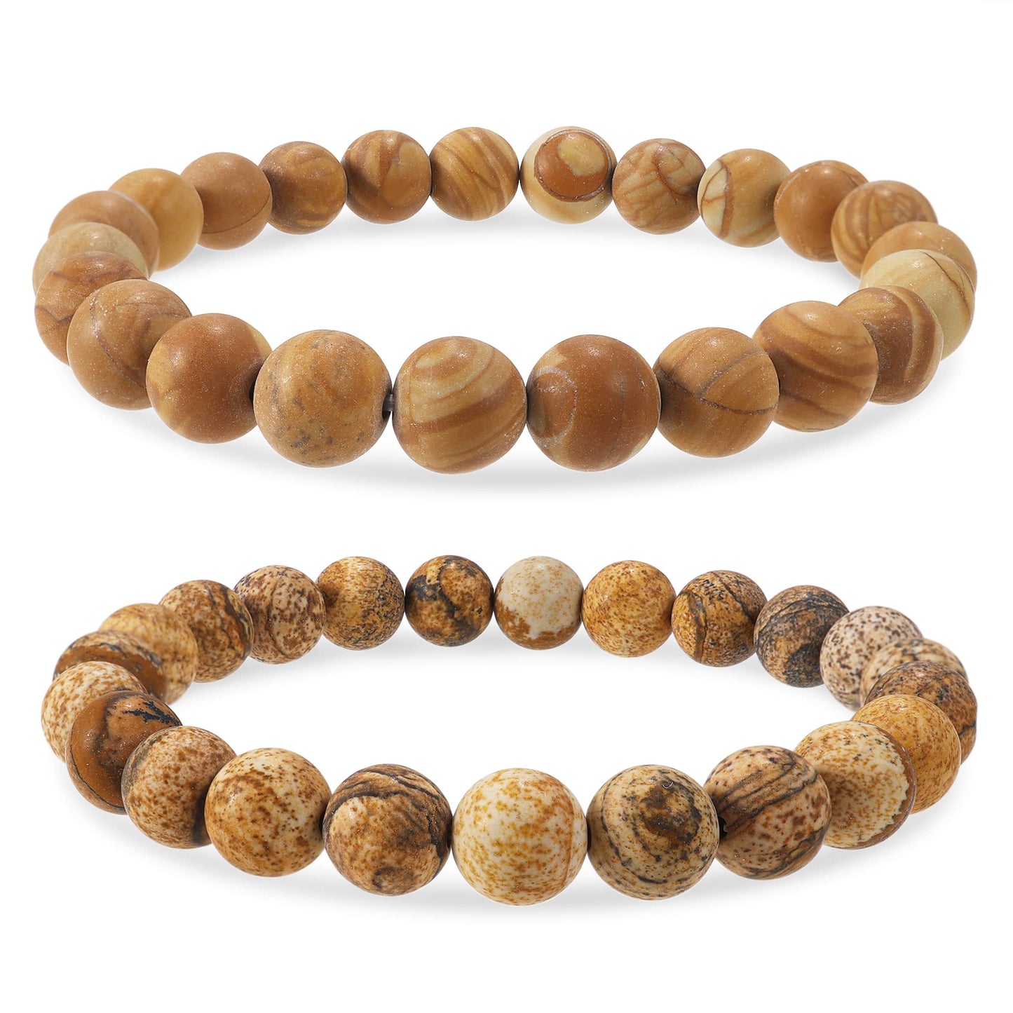 Natural Healing Crystal Bead Bracelet