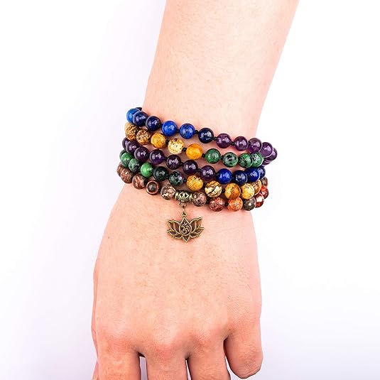 108 Mala Beads Meditation Bracelet