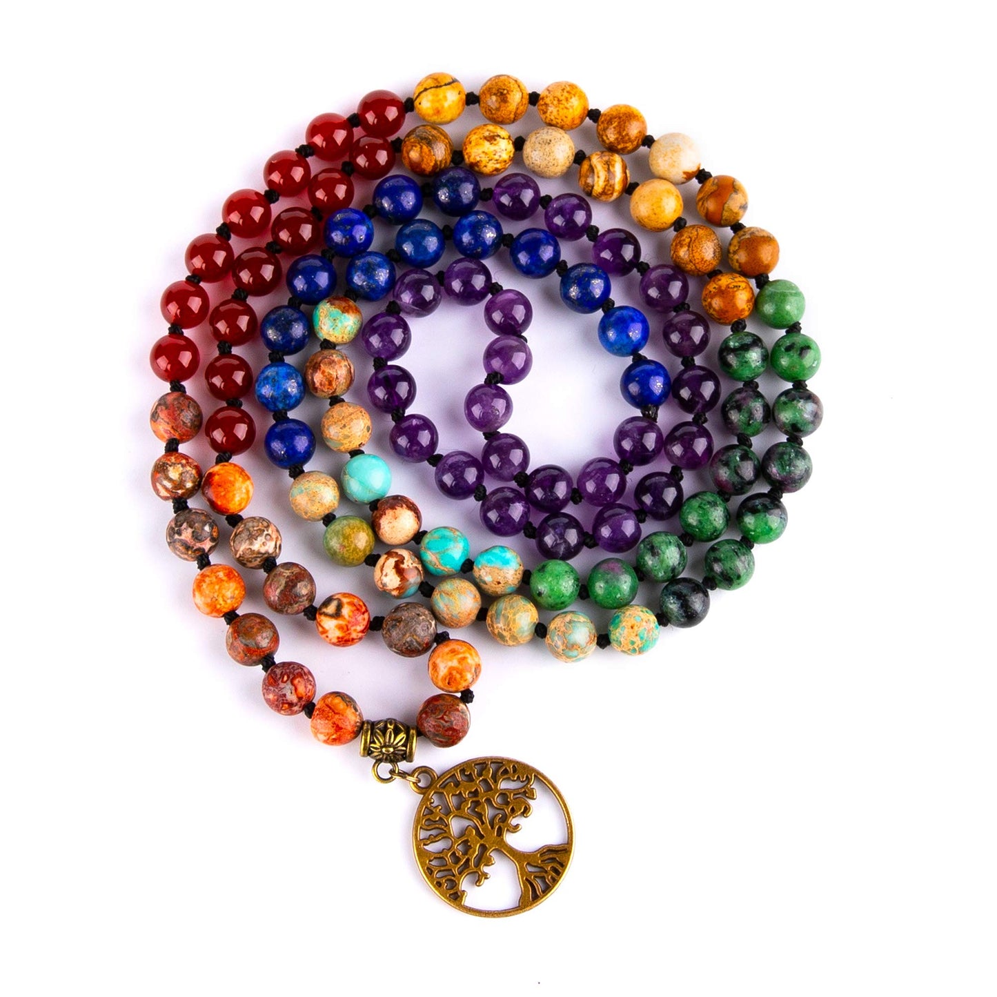 108 Mala Beads Meditation Bracelet