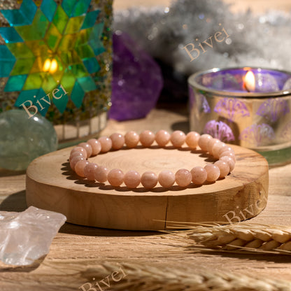 6mm Semi Precious Natural Stone Bracelets