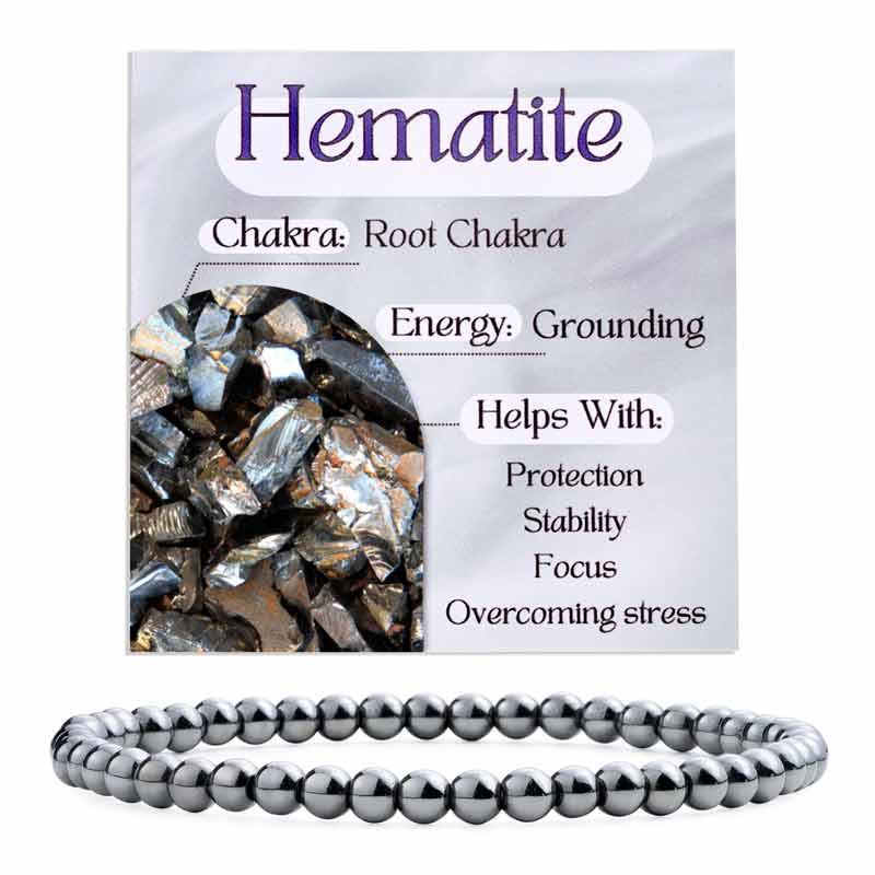 4mm Beaded Yoga Protection Bracelets for Women