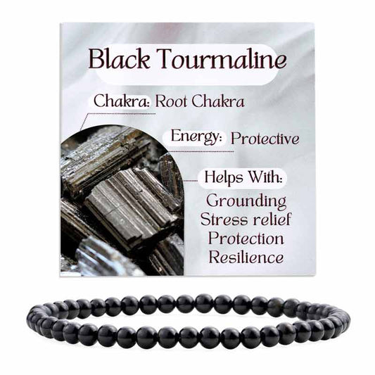 4mm Beaded Yoga Protection Bracelets for Women