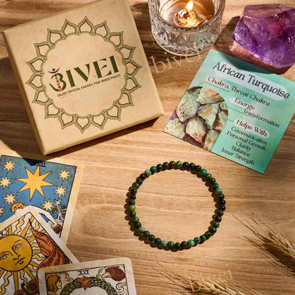 4mm Beaded Yoga Protection Bracelets for Women