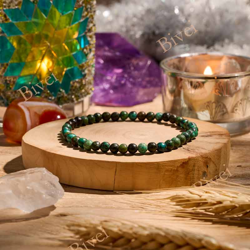 4mm Beaded Yoga Protection Bracelets for Women