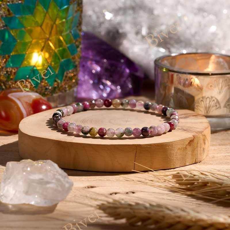 4mm Beaded Yoga Protection Bracelets for Women