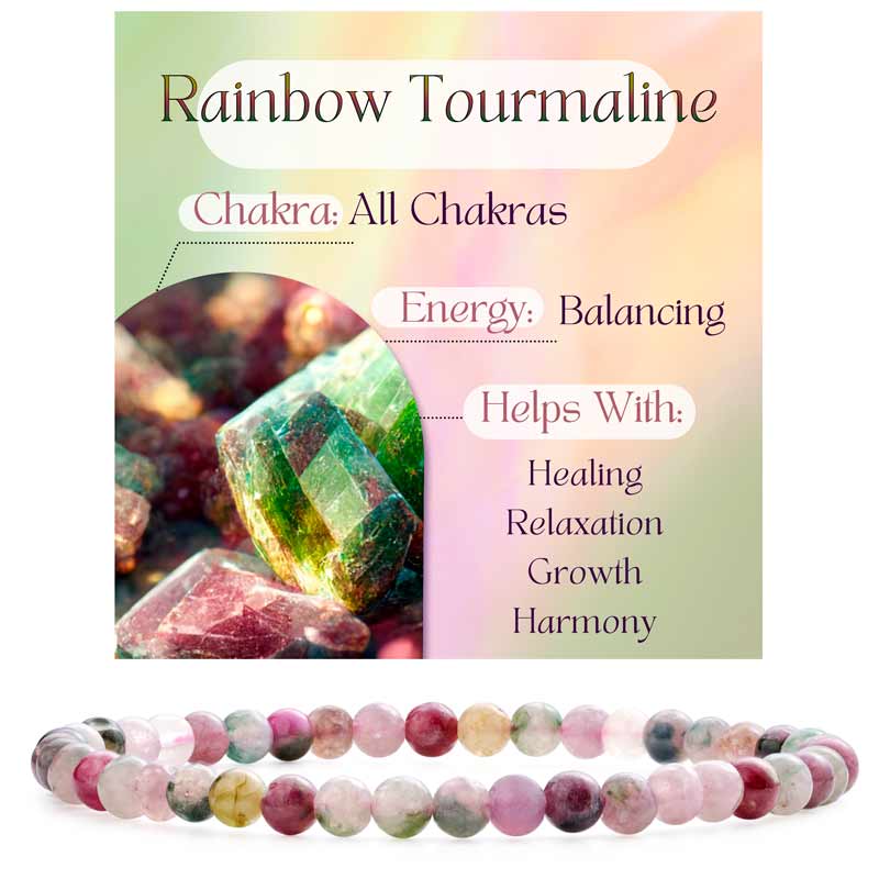 4mm Beaded Yoga Protection Bracelets for Women