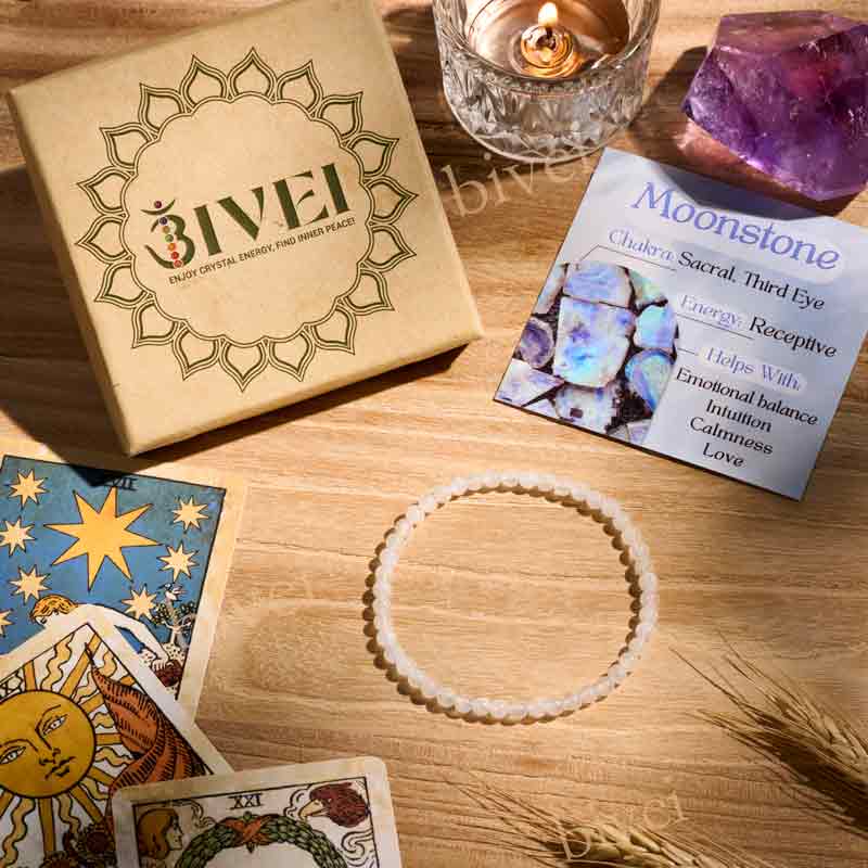 4mm Beaded Yoga Protection Bracelets for Women