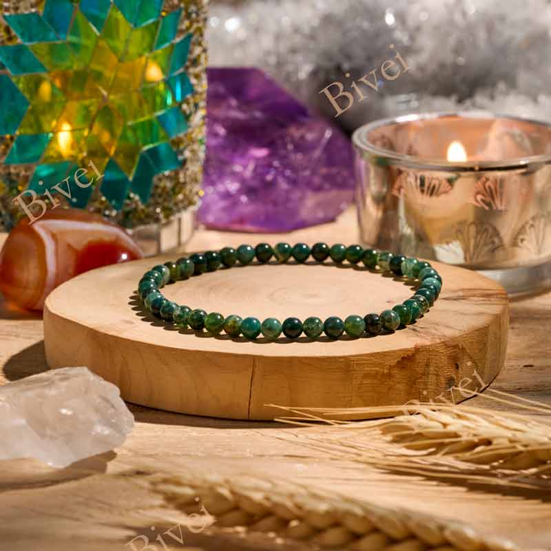 4mm Beaded Yoga Protection Bracelets for Women