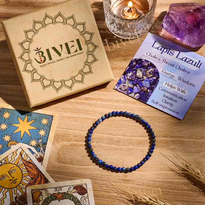 4mm Beaded Yoga Protection Bracelets for Women