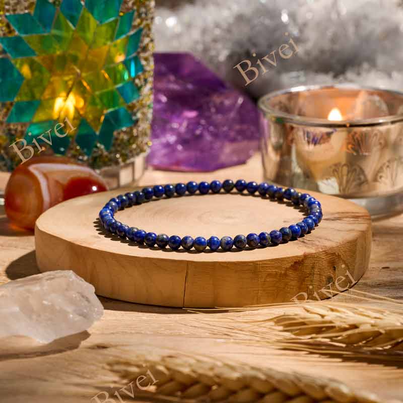 4mm Beaded Yoga Protection Bracelets for Women