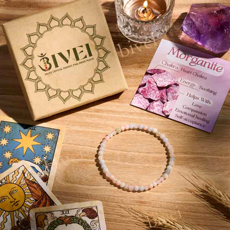 4mm Beaded Yoga Protection Bracelets for Women