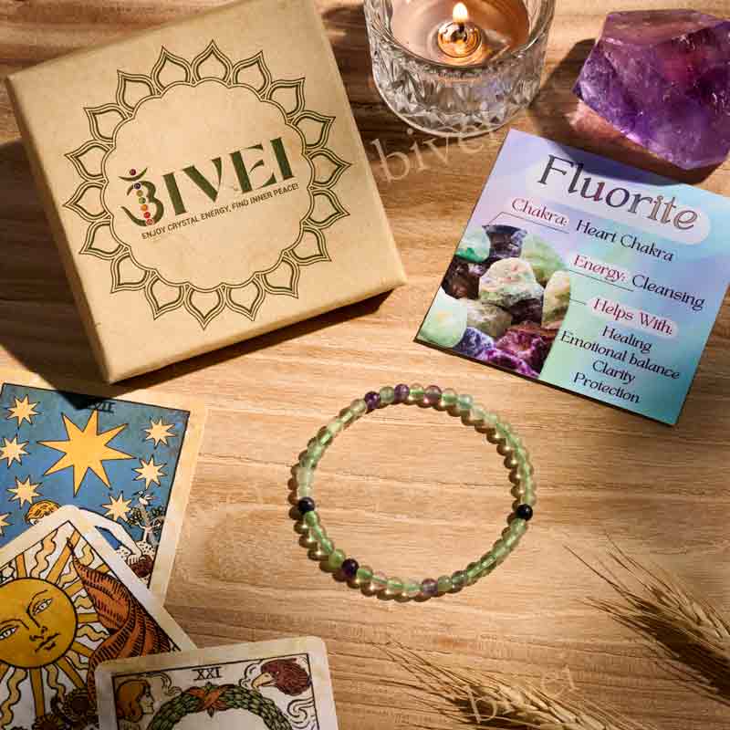 4mm Beaded Yoga Protection Bracelets for Women