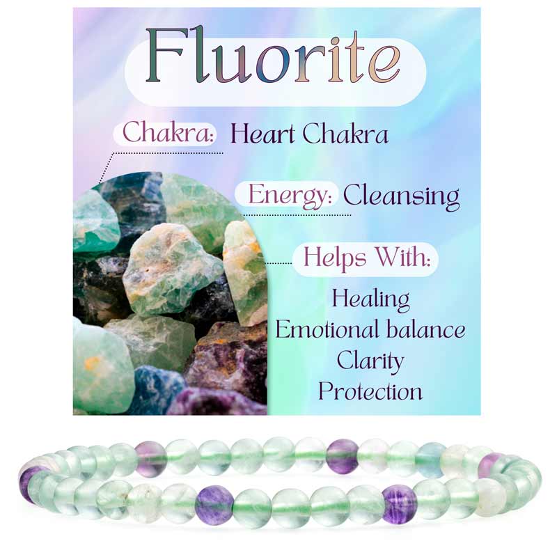 4mm Beaded Yoga Protection Bracelets for Women