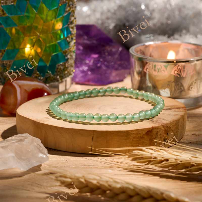 4mm Beaded Yoga Protection Bracelets for Women