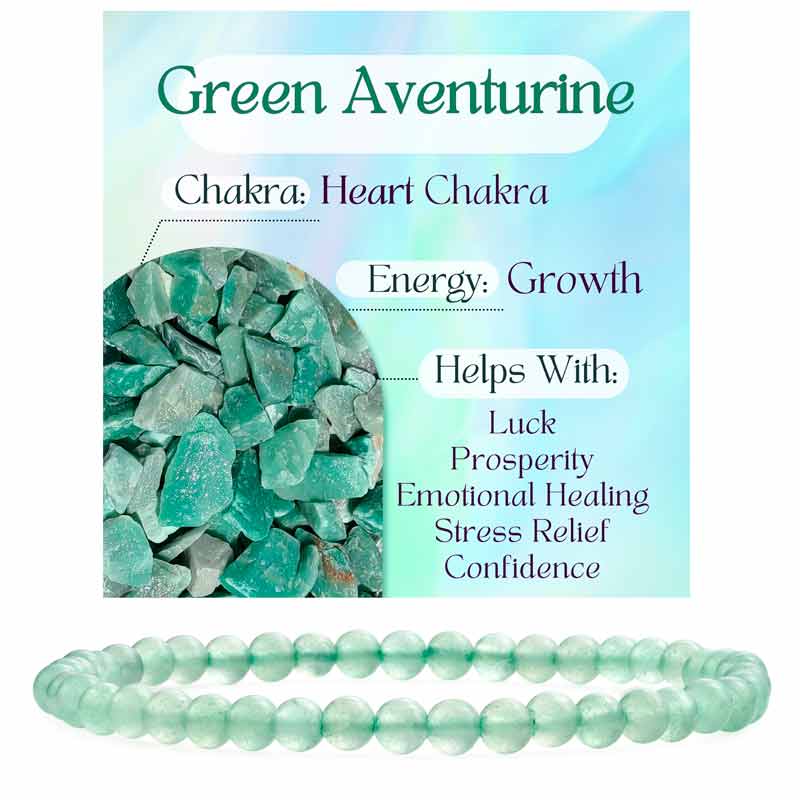 4mm Beaded Yoga Protection Bracelets for Women