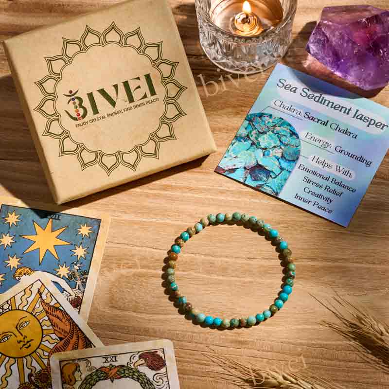 4mm Beaded Yoga Protection Bracelets for Women