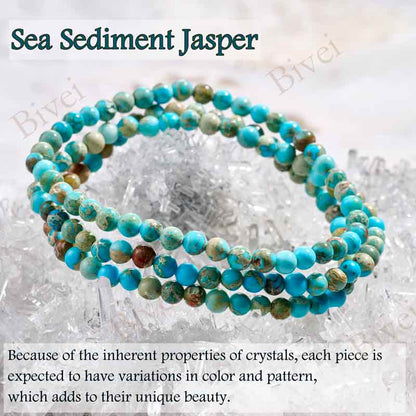 4mm Beaded Yoga Protection Bracelets for Women