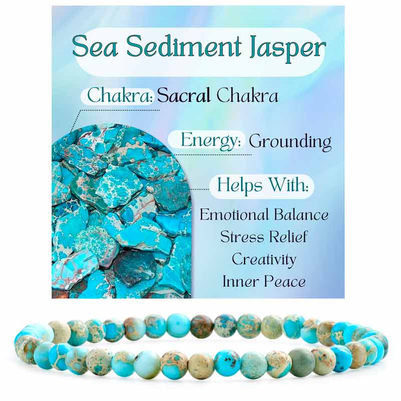 4mm Beaded Yoga Protection Bracelets for Women