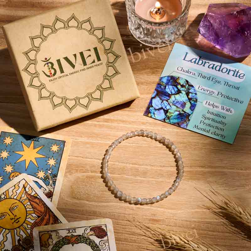 4mm Beaded Yoga Protection Bracelets for Women