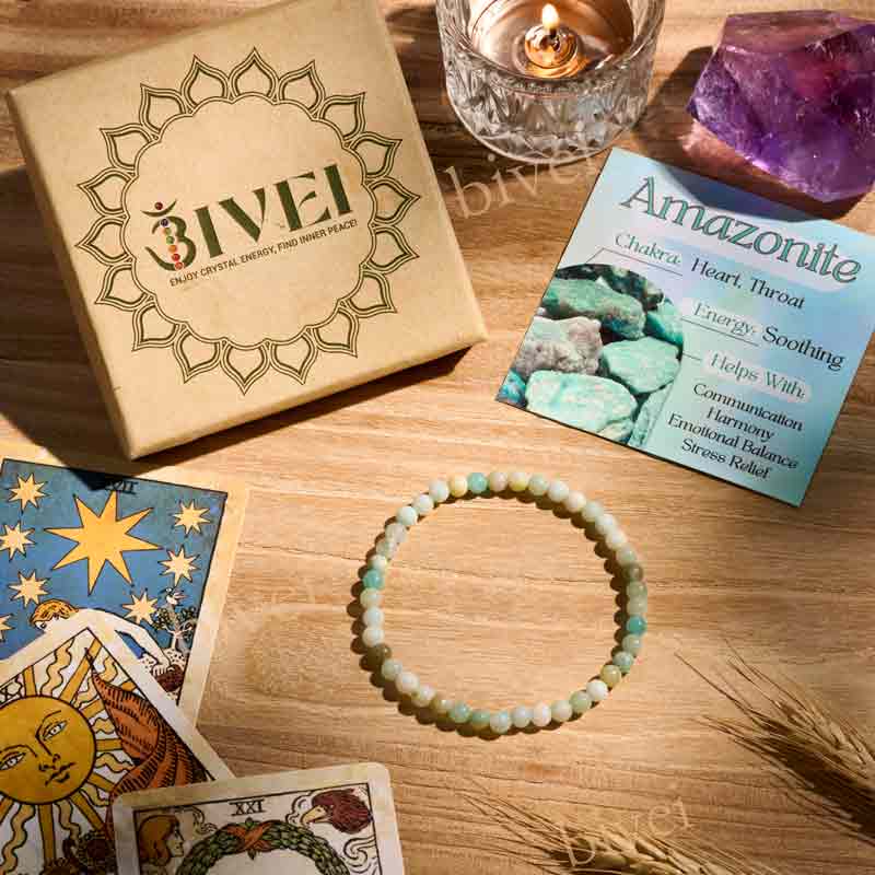 4mm Beaded Yoga Protection Bracelets for Women