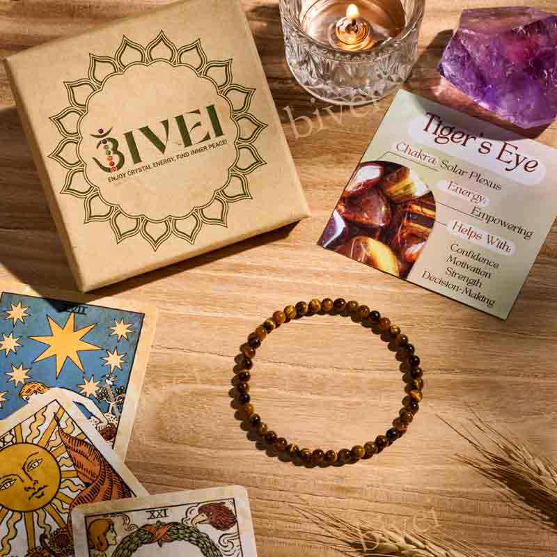 4mm Beaded Yoga Protection Bracelets for Women
