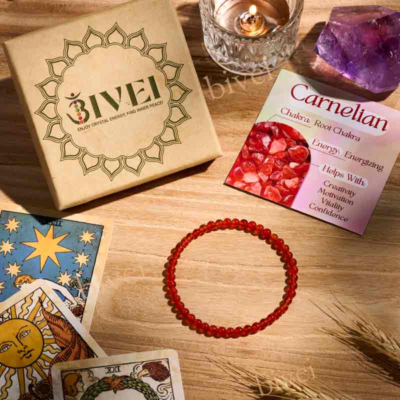 4mm Beaded Yoga Protection Bracelets for Women