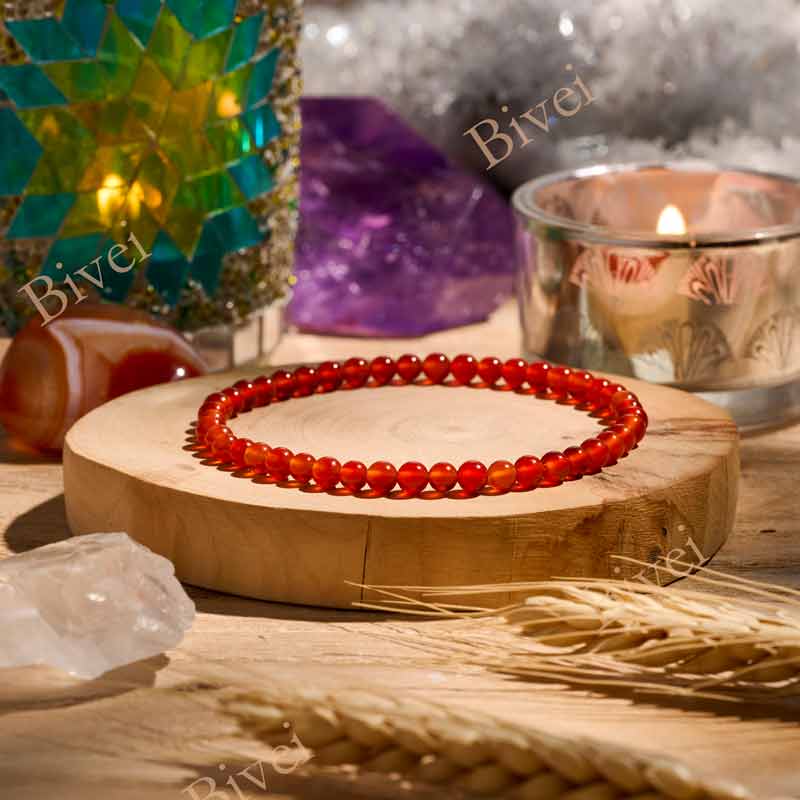 4mm Beaded Yoga Protection Bracelets for Women