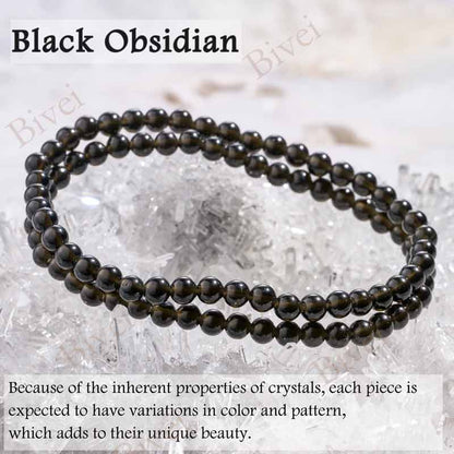 4mm Beaded Yoga Protection Bracelets for Women
