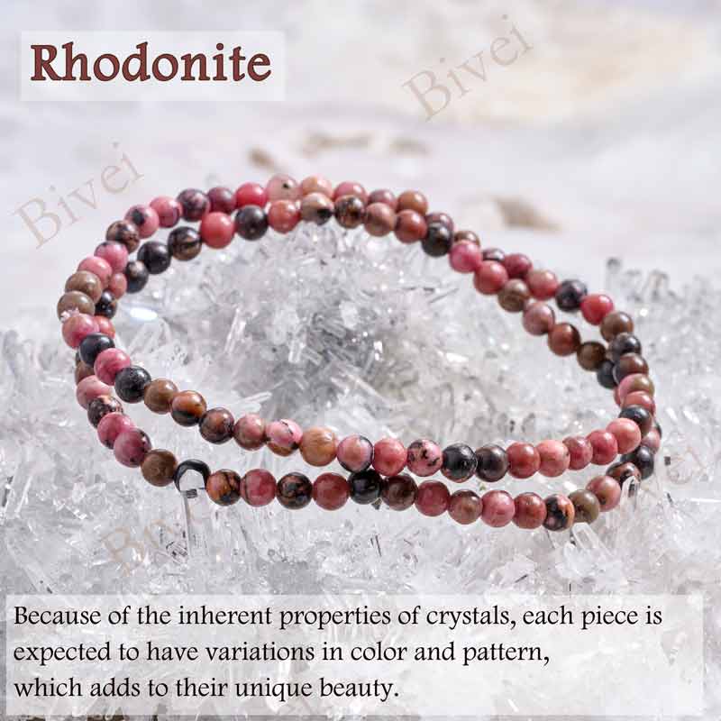 4mm Beaded Yoga Protection Bracelets for Women