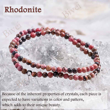 4mm Beaded Yoga Protection Bracelets for Women