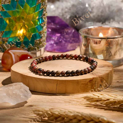 4mm Beaded Yoga Protection Bracelets for Women
