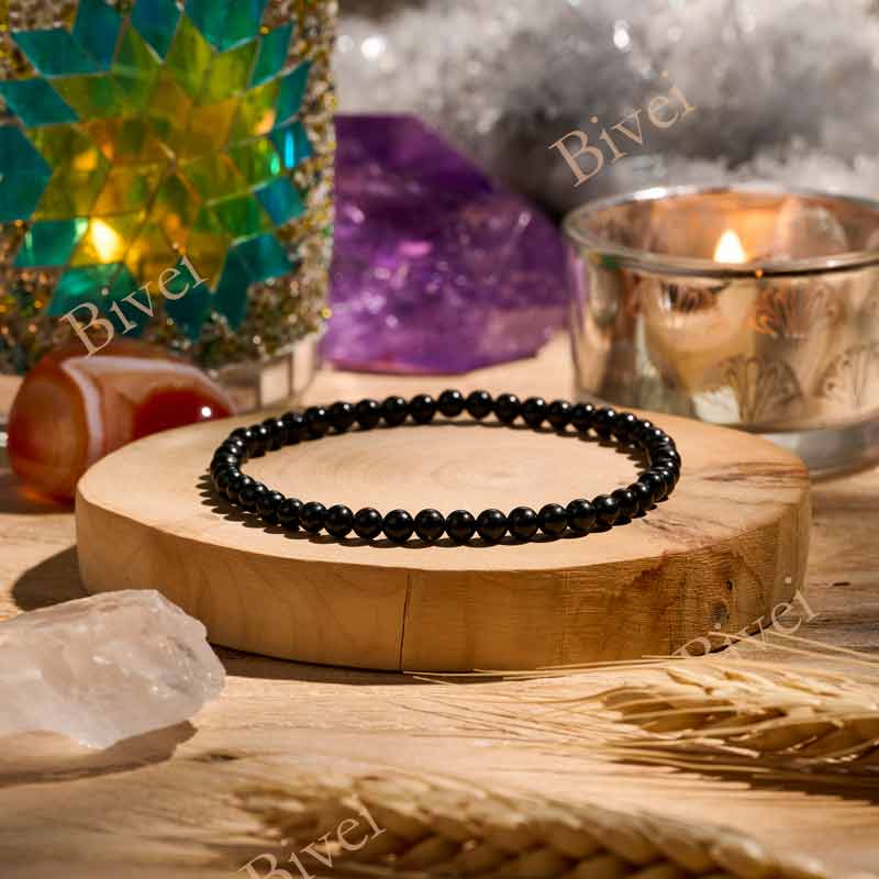 4mm Beaded Yoga Protection Bracelets for Women