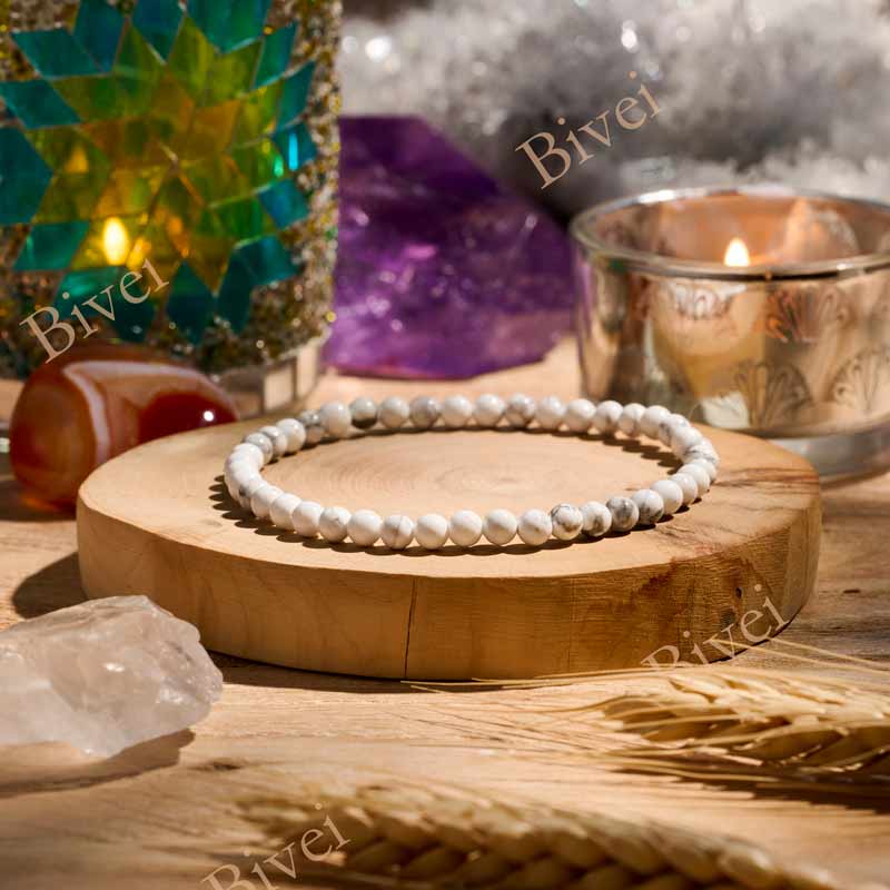 4mm Beaded Yoga Protection Bracelets for Women