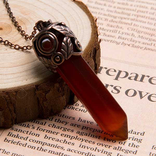 Guardian Healing Crystal Necklace